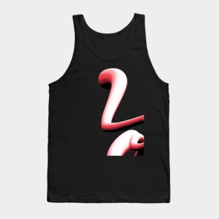 Love - Typography Calligraphy Lettering Art Tank Top